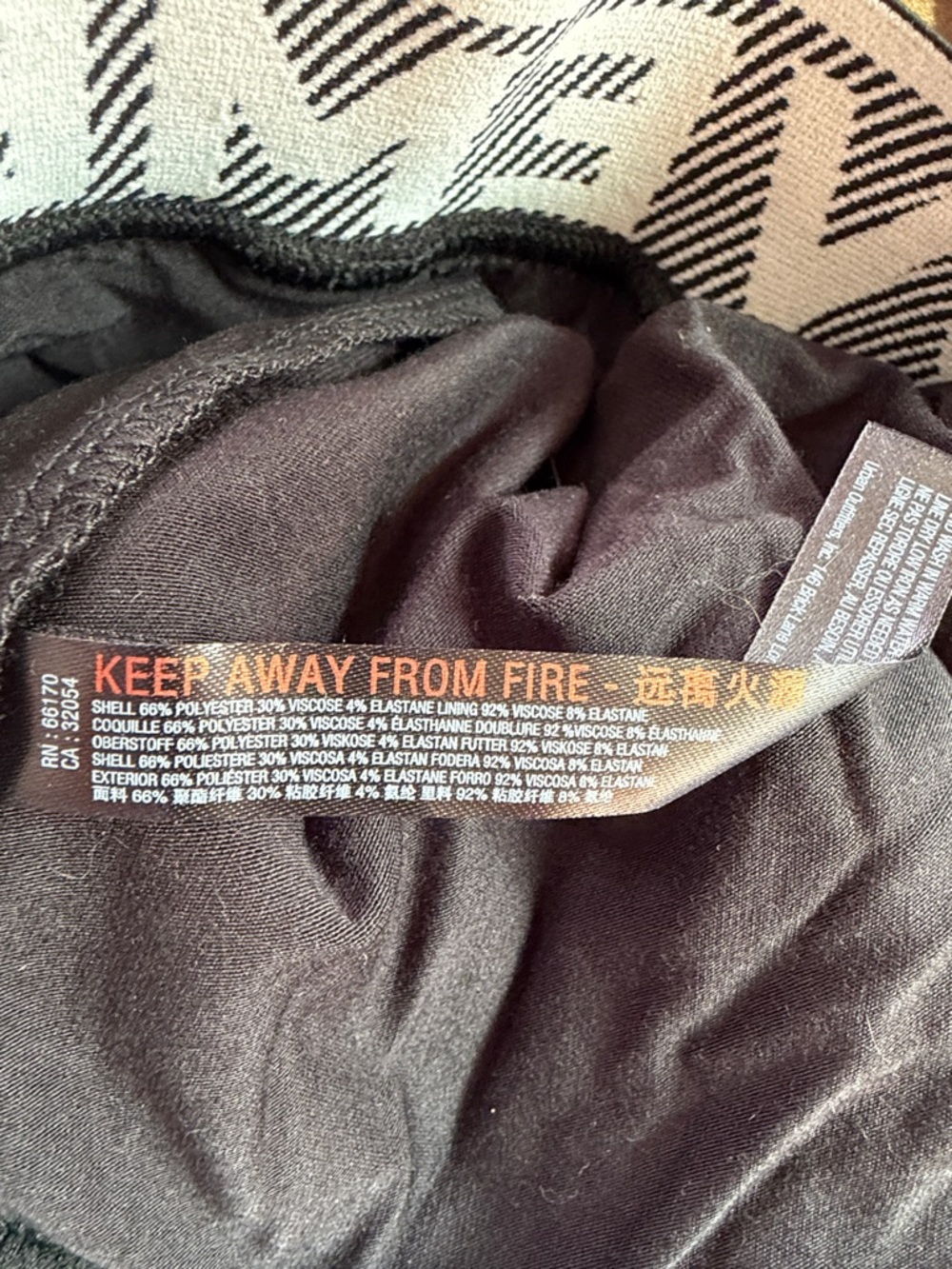 NWT Free People Movement Duo Tennis Black Mini Skirt Size: S - Picture 4 of 10